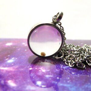 Mustard seed necklace real mustard pendant Faith encouragement Miscarriage gift